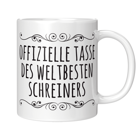 Schreiner Tasse Weltbester Schreiner