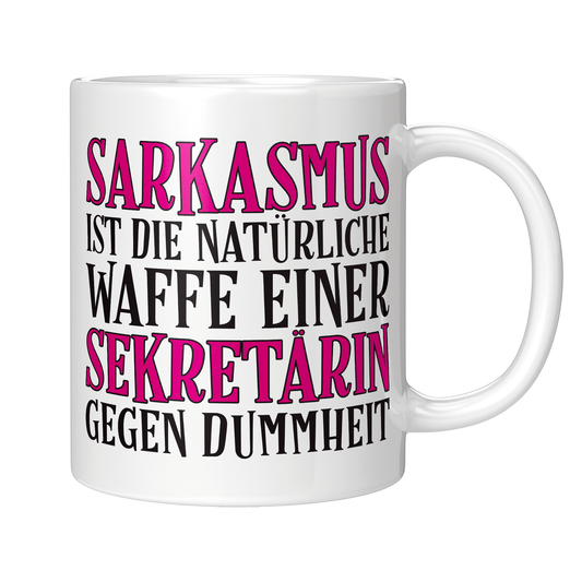 Sekretärin Tasse - Sarkasmus einer Sekretärin (Sekretär, Geschenk)