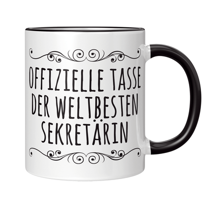 Sekretärin Tasse - Weltbeste Sekretärin (Sekretär, Geschenk)