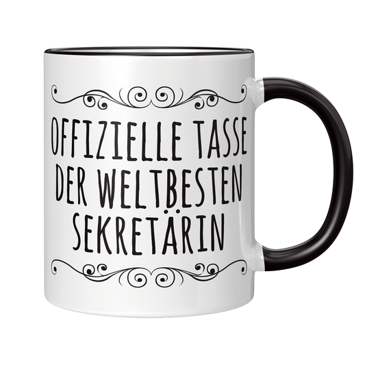 Sekretärin Tasse - Weltbeste Sekretärin (Sekretär, Geschenk)