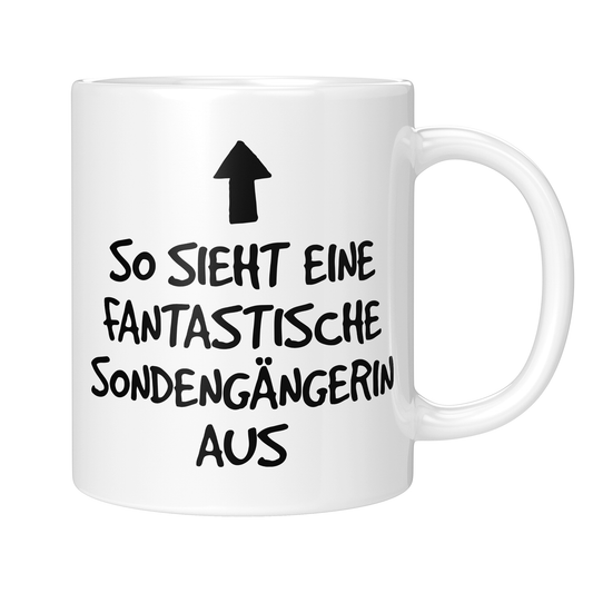CupHaven® Sondengänger Tasse - Fantastische Sondengängerin - Geschenk für Sondler und Sondlerinnen