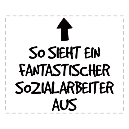 Sozialarbeiter Tasse - Fantastischer Sozialarbeiter (Soziale Arbeit, Sozialarbeiterin, Geschenk)