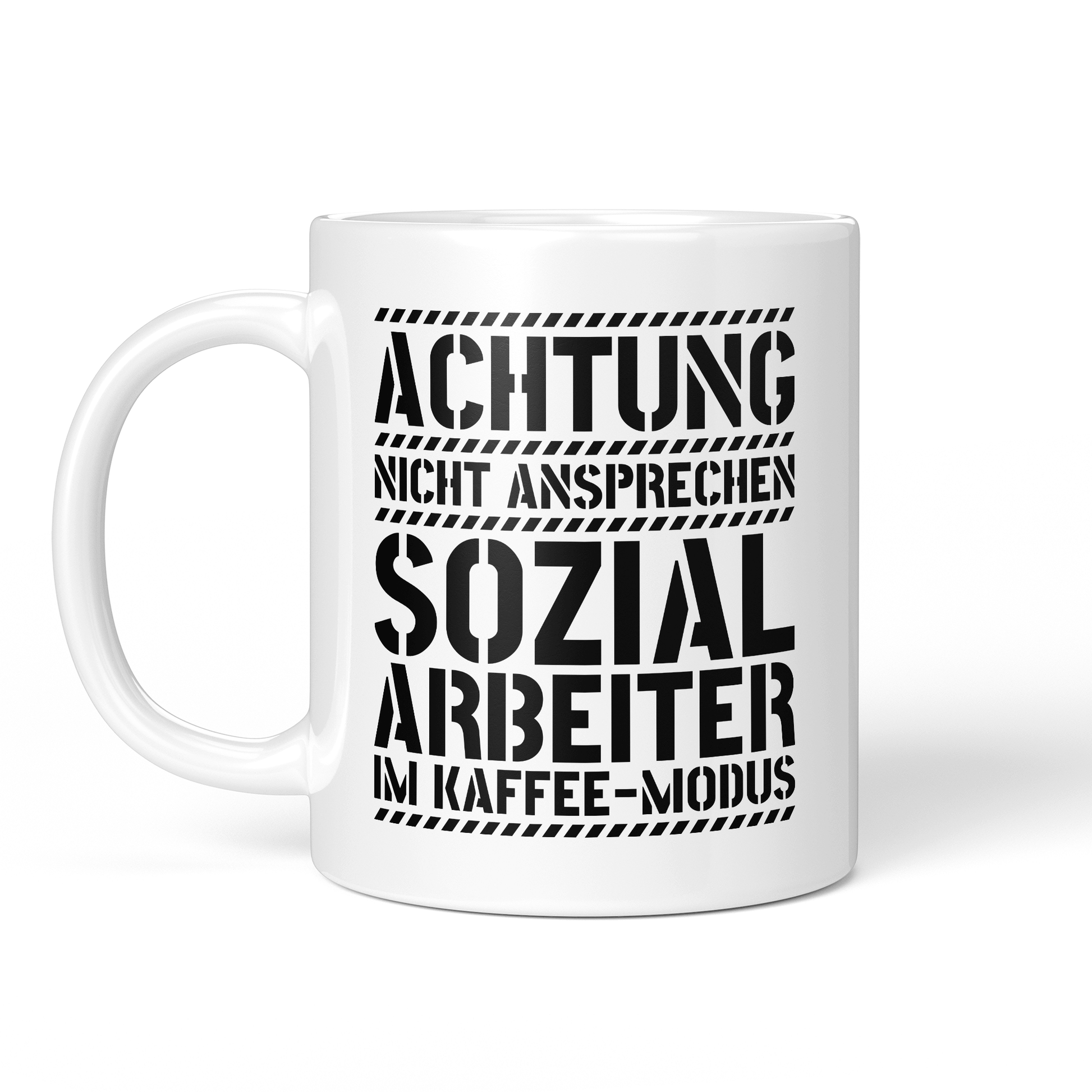 CupHaven® Sozialarbeiter Tasse - Sozialarbeiter im Kaffee-Modus - Geschenk für Sozialarbeiter und Sozialarbeiterinnen