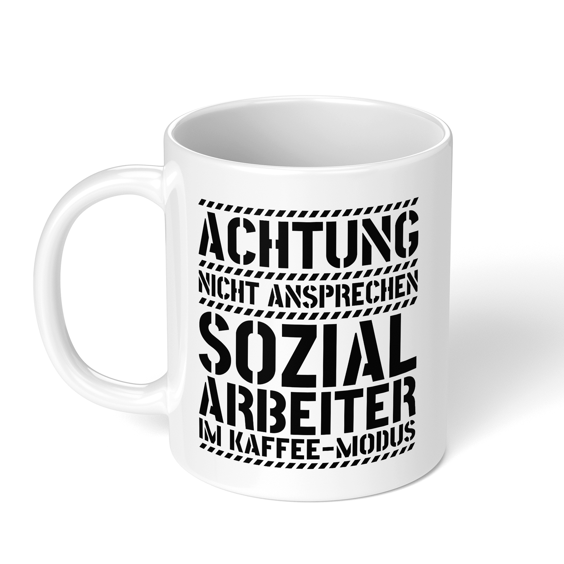 CupHaven® Sozialarbeiter Tasse - Sozialarbeiter im Kaffee-Modus - Geschenk für Sozialarbeiter und Sozialarbeiterinnen