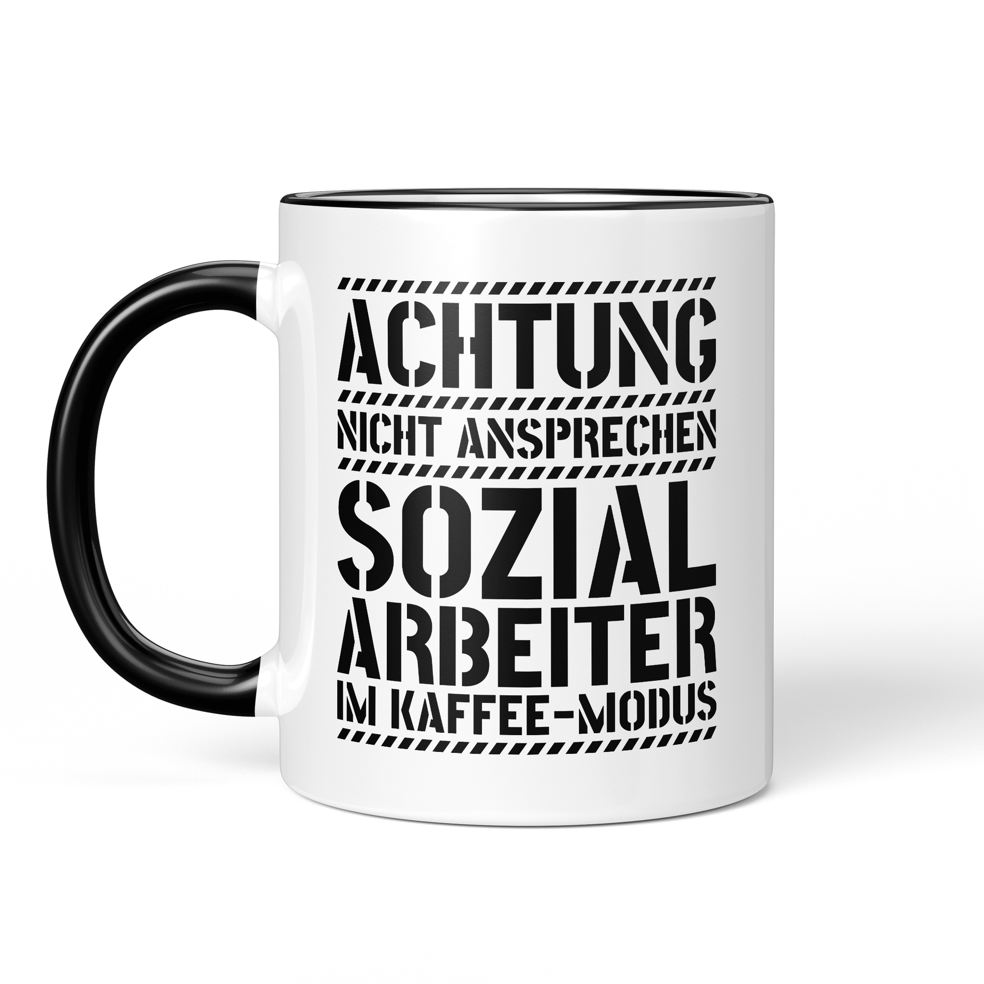 CupHaven® Sozialarbeiter Tasse - Sozialarbeiter im Kaffee-Modus - Geschenk für Sozialarbeiter und Sozialarbeiterinnen