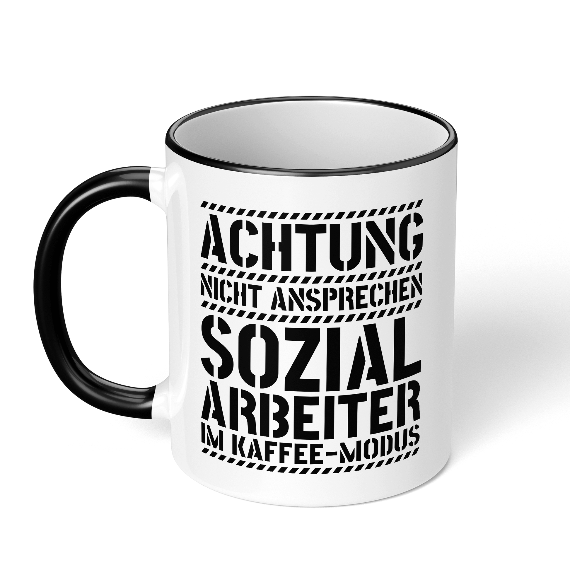 CupHaven® Sozialarbeiter Tasse - Sozialarbeiter im Kaffee-Modus - Geschenk für Sozialarbeiter und Sozialarbeiterinnen