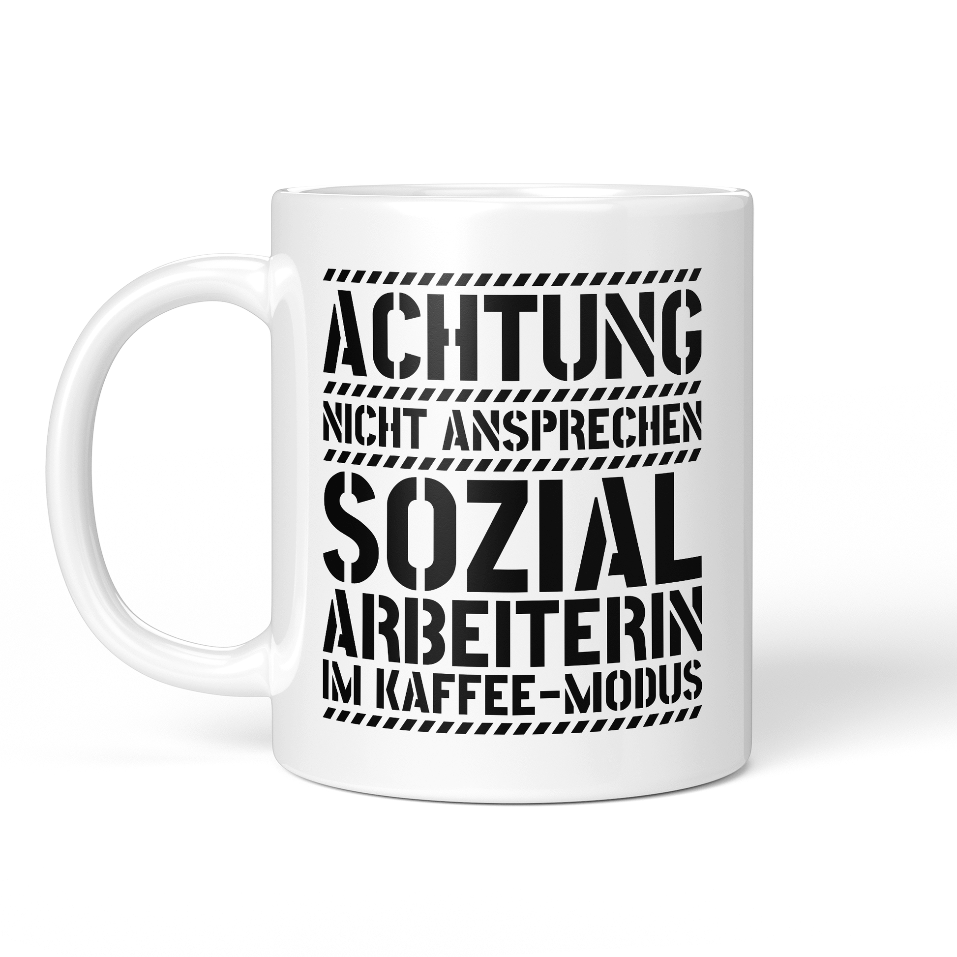 CupHaven® Sozialarbeiter Tasse - Sozialarbeiterin im Kaffee-Modus - Geschenk für Sozialarbeiter und Sozialarbeiterinnen
