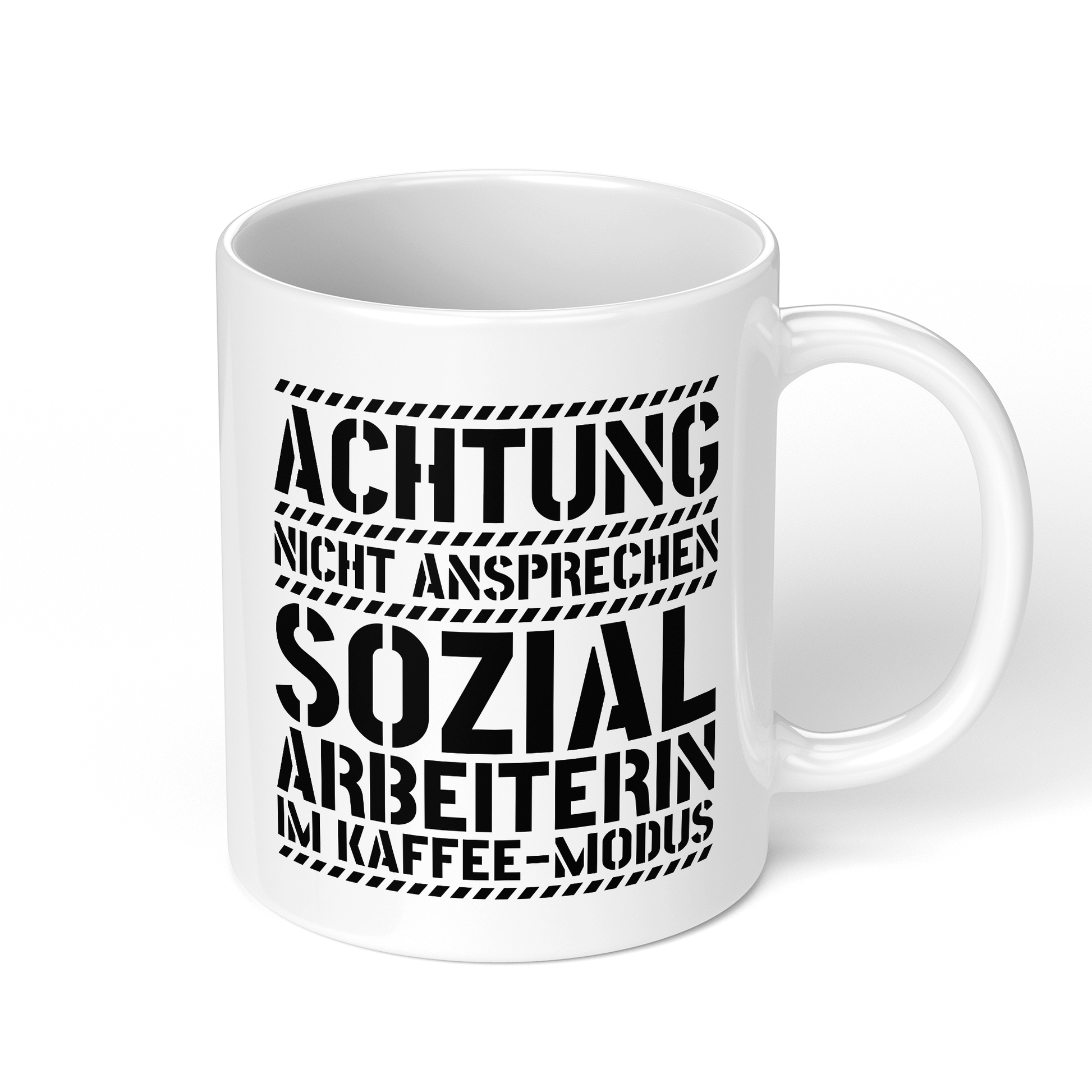 CupHaven® Sozialarbeiter Tasse - Sozialarbeiterin im Kaffee-Modus - Geschenk für Sozialarbeiter und Sozialarbeiterinnen