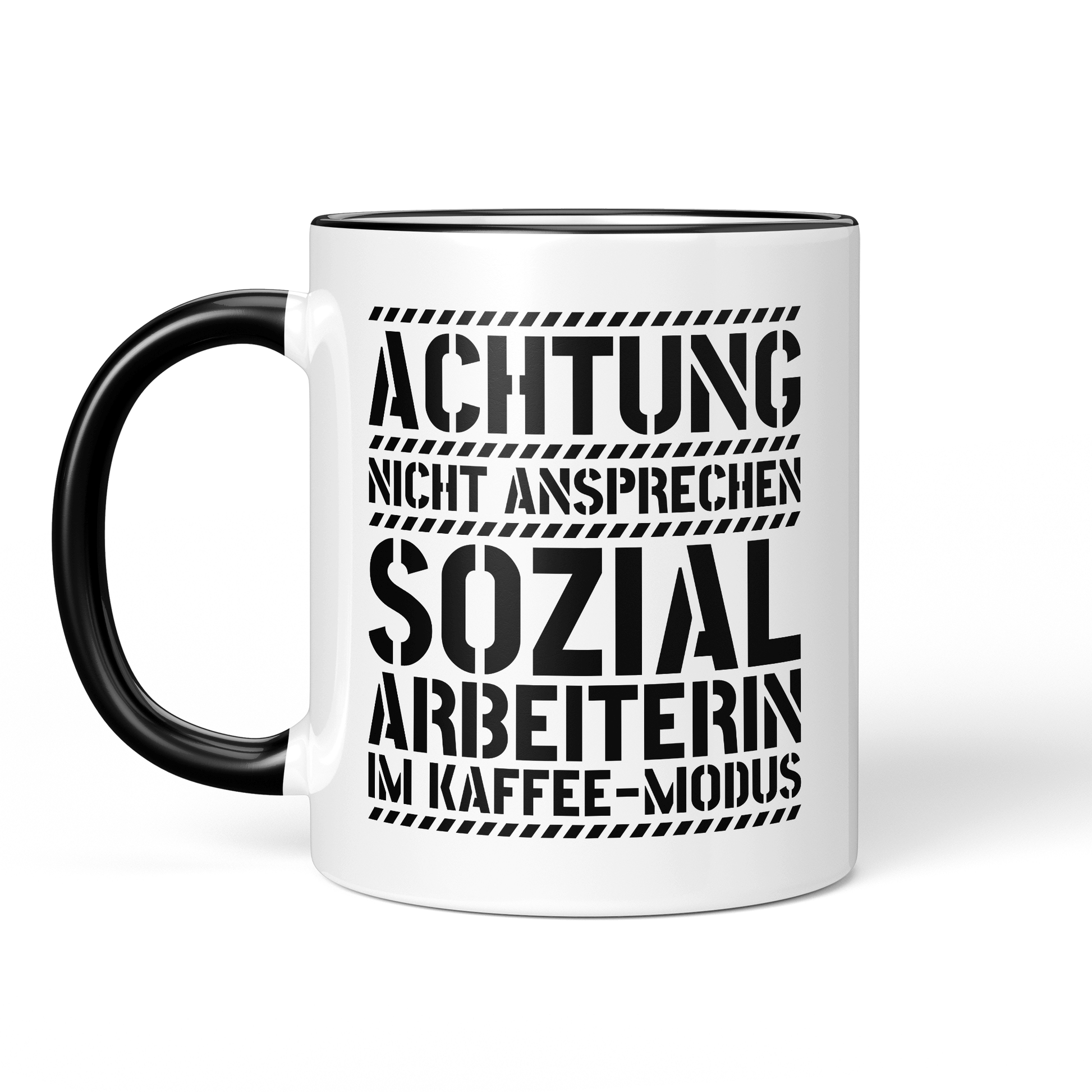 CupHaven® Sozialarbeiter Tasse - Sozialarbeiterin im Kaffee-Modus - Geschenk für Sozialarbeiter und Sozialarbeiterinnen