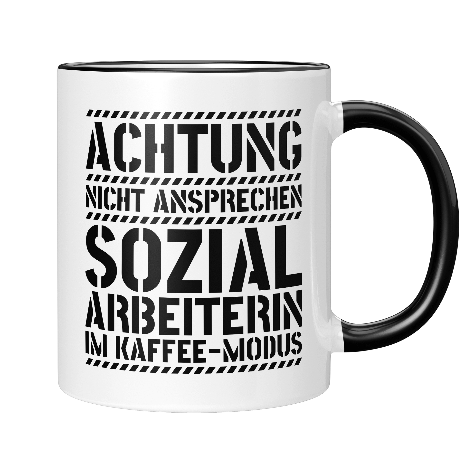 CupHaven® Sozialarbeiter Tasse - Sozialarbeiterin im Kaffee-Modus - Geschenk für Sozialarbeiter und Sozialarbeiterinnen