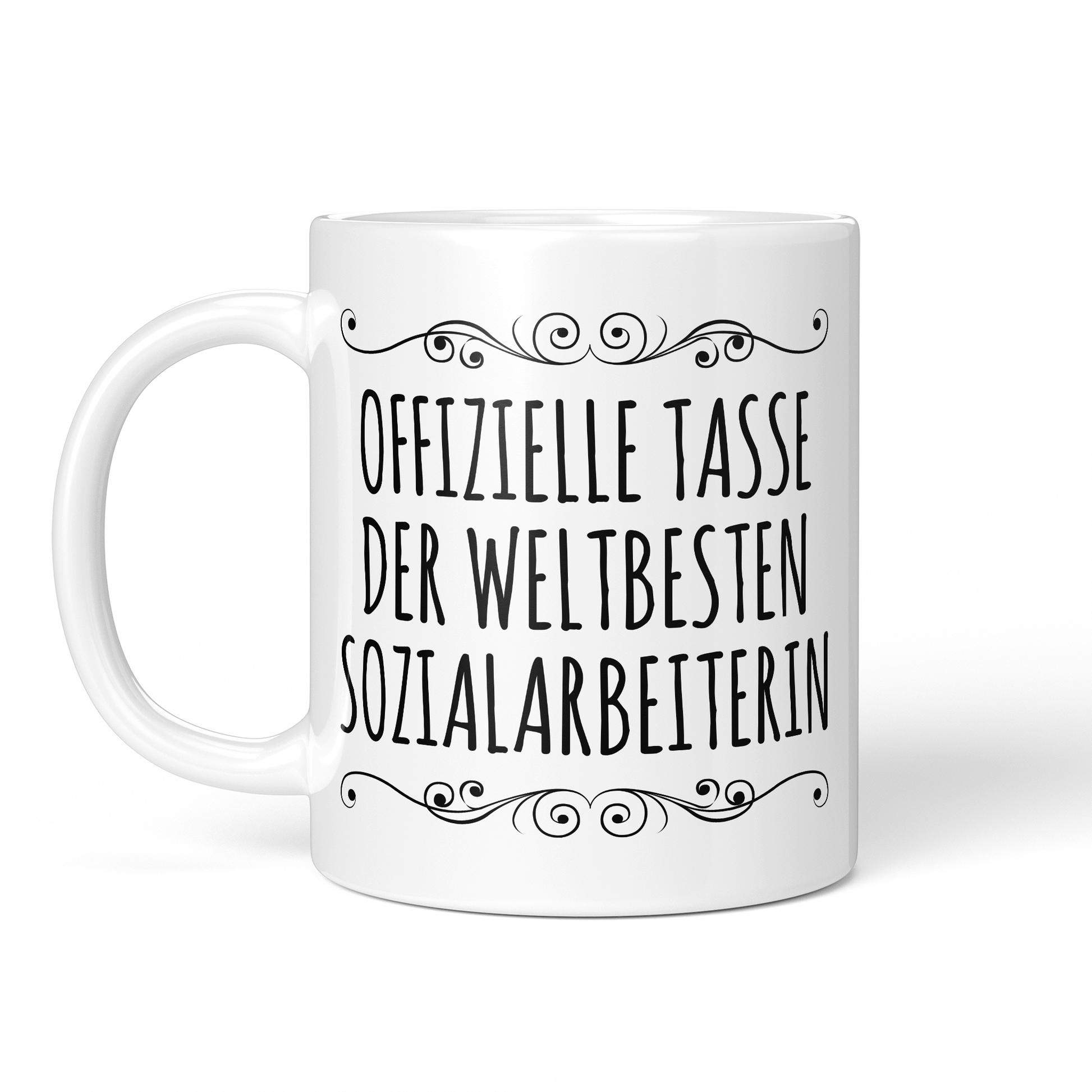 CupHaven® Sozialarbeiter Tasse - Weltbeste Sozialarbeiterin - Geschenk für Sozialarbeiter und Sozialarbeiterinnen
