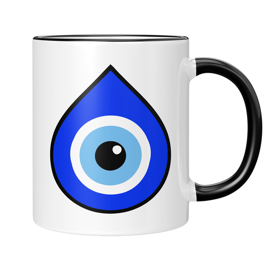 Spiritualität Tasse - Nazar-Auge (Schutzsymbol, Böser Blick, Geschenk)