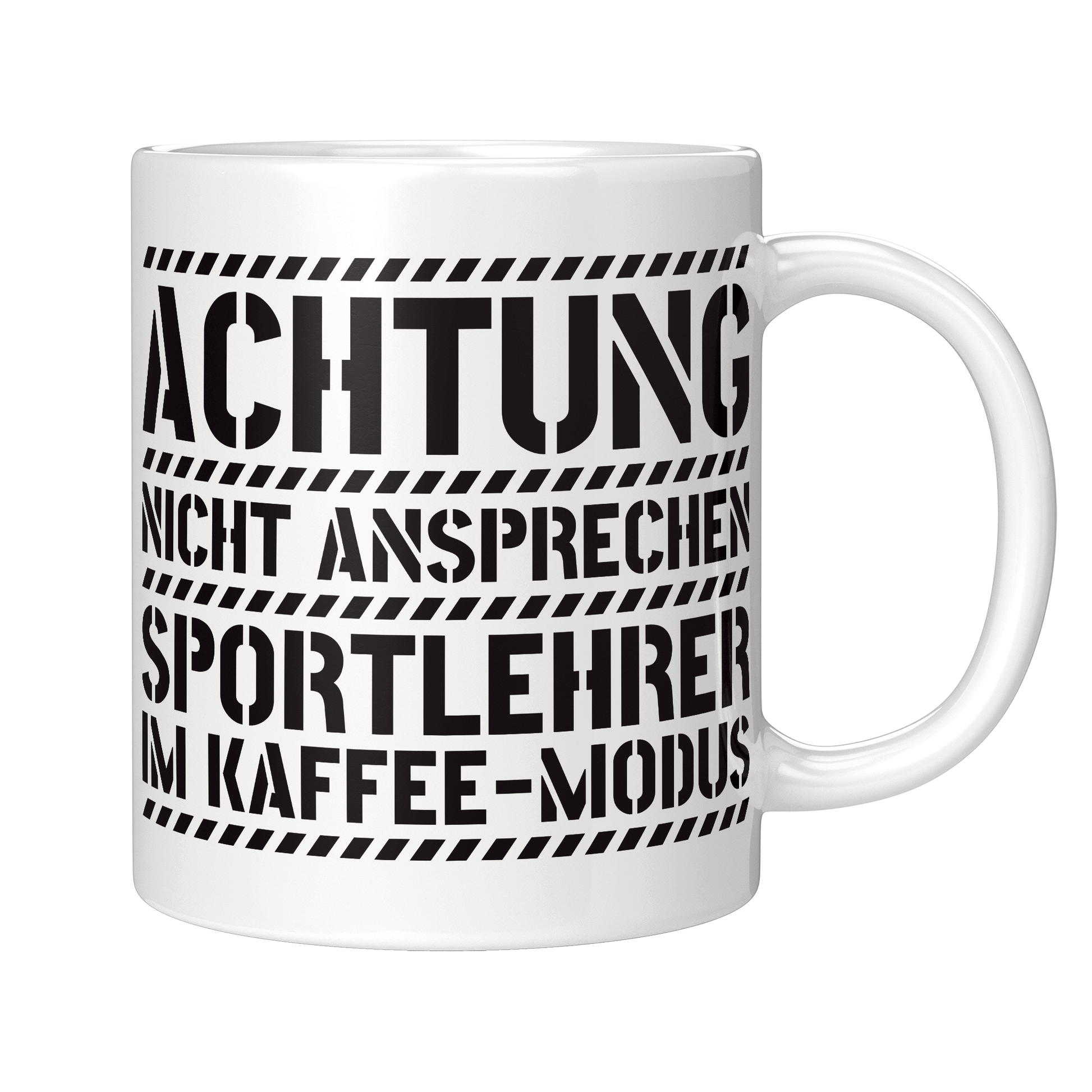 Sportlehrer Tasse - Sportlehrer im Kaffee-Modus (Sport, Lehrer, Geschenk)