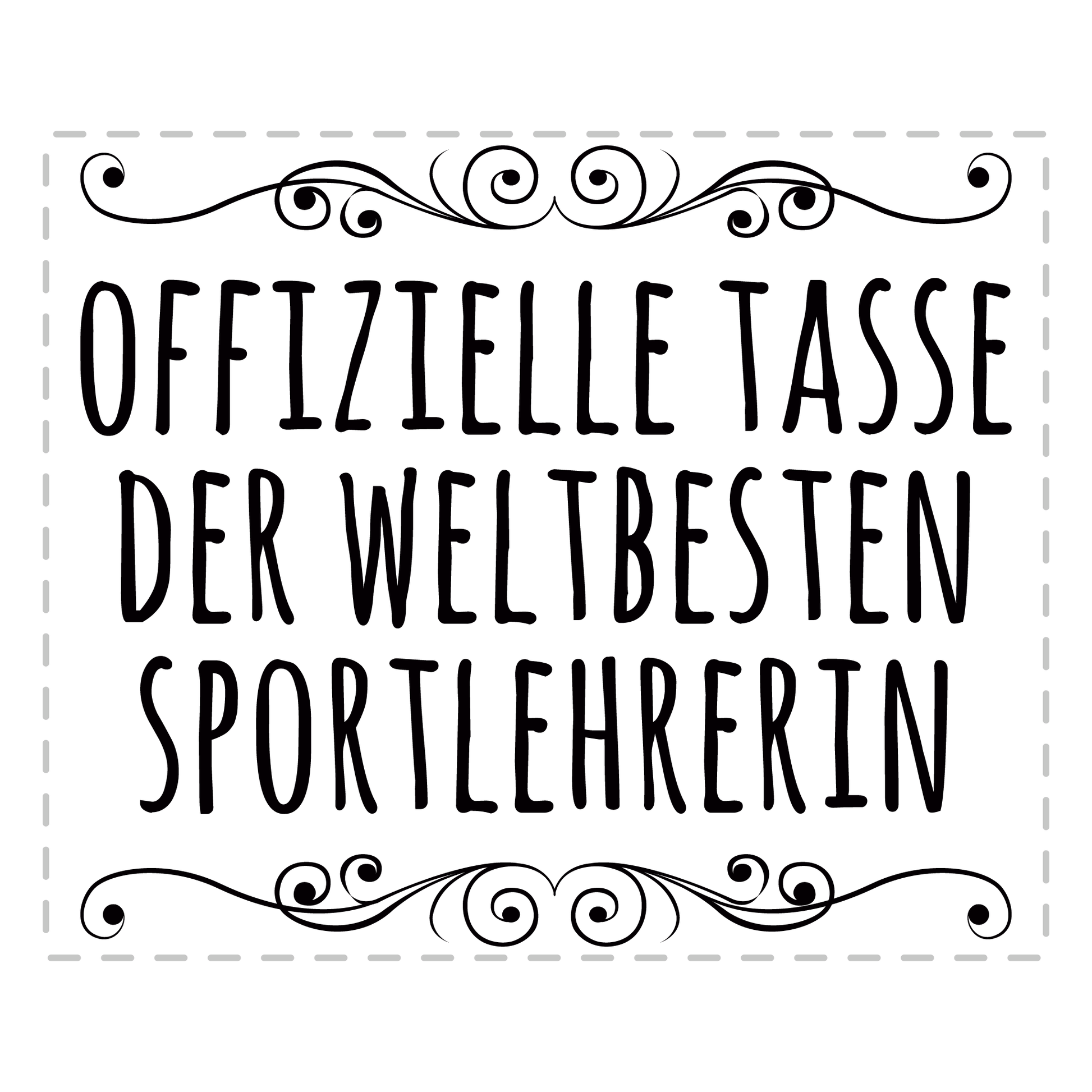Sportlehrer Tasse - Weltbeste Sportlehrerin (Sport, Lehrer, Geschenk)