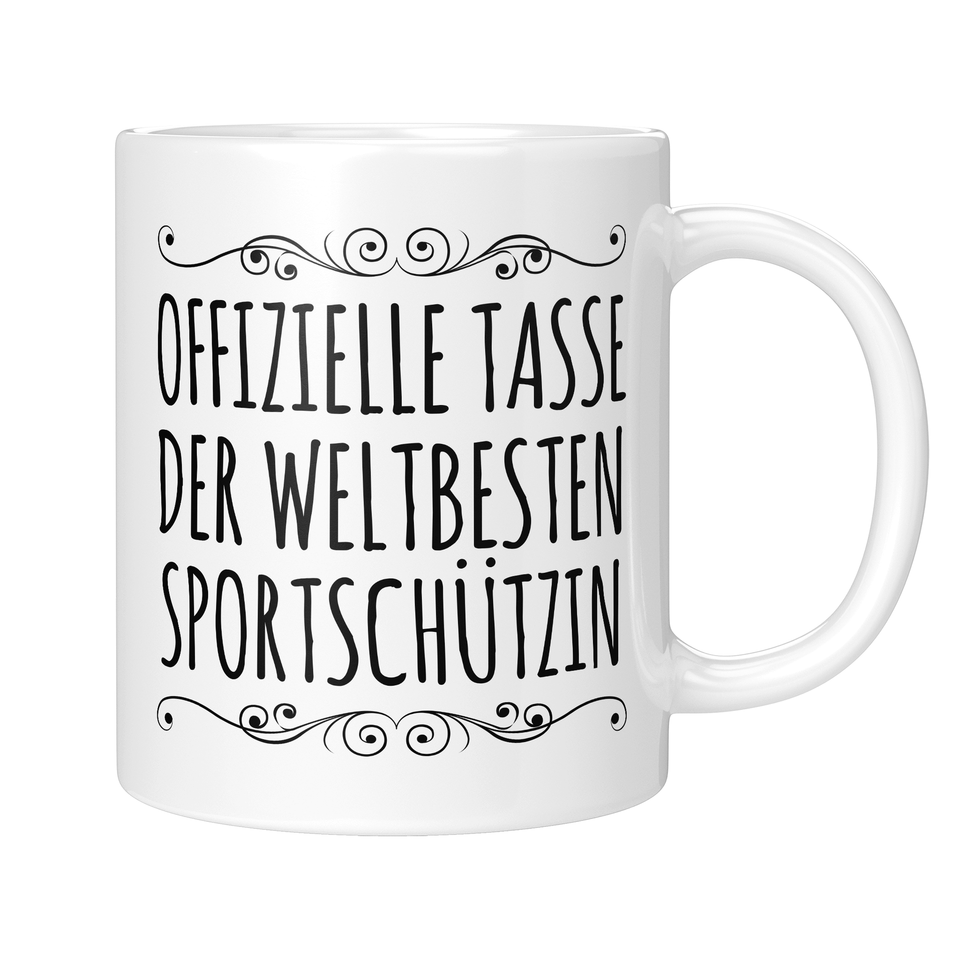 Sportschütze Tasse - Weltbeste Sportschützin (Sportschießen, Geschenk)