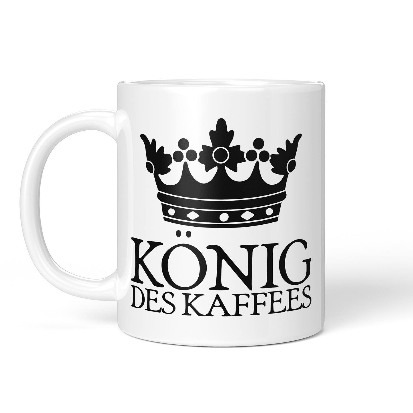 CupHaven® Sprüche Tasse - König des Kaffees - Geschenk mit coolen, lustigen und schönen Sprüchen