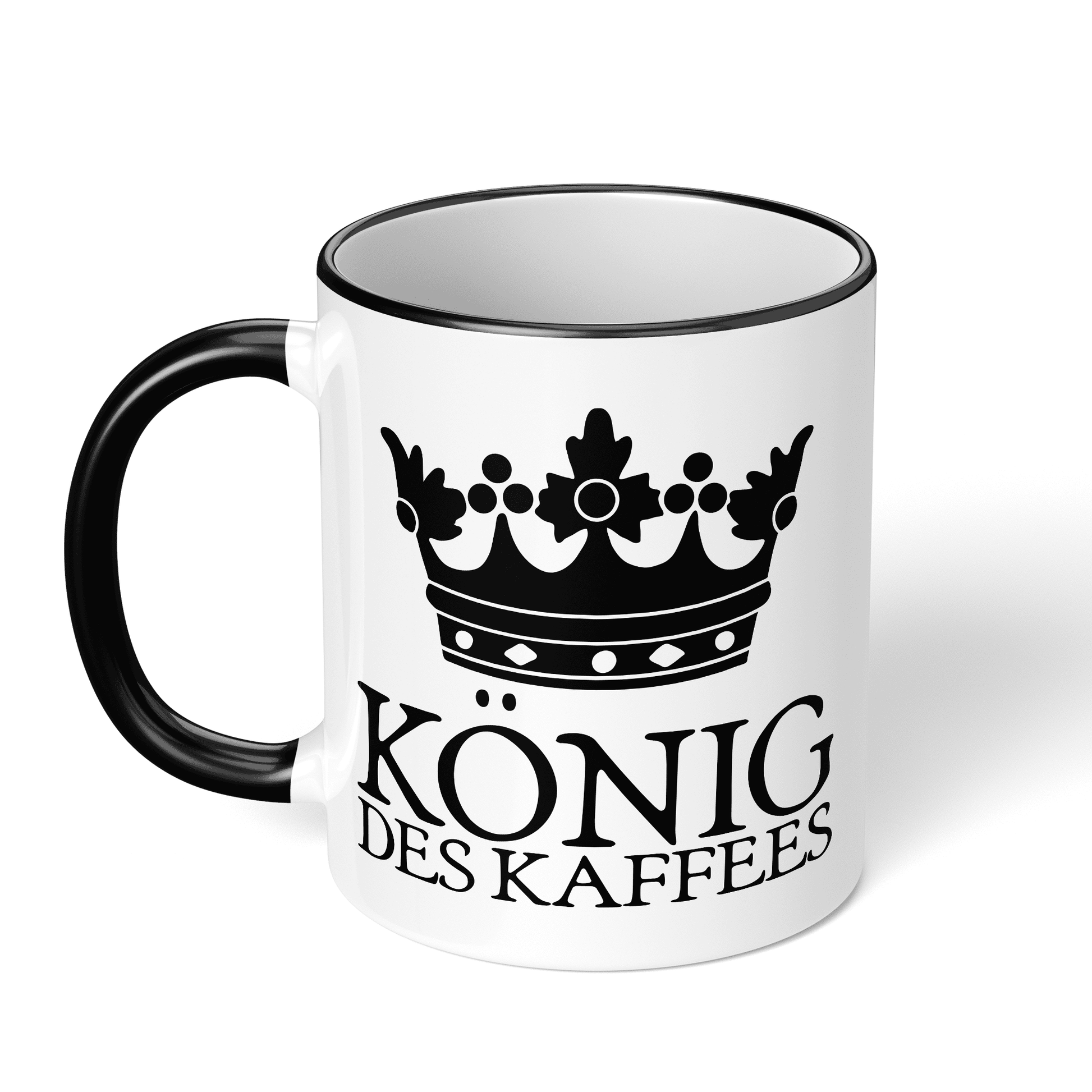 CupHaven® Sprüche Tasse - König des Kaffees - Geschenk mit coolen, lustigen und schönen Sprüchen