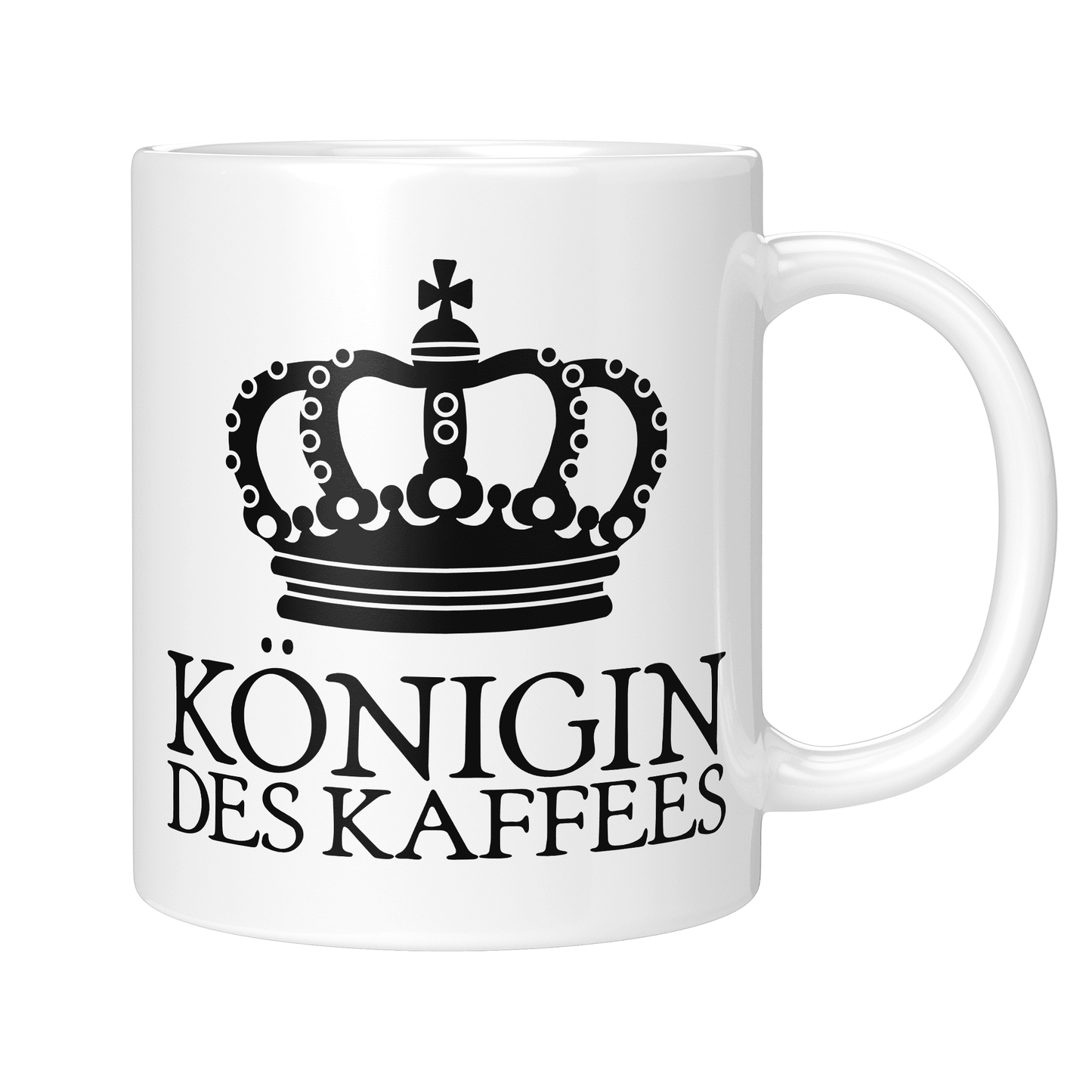 CupHaven® Sprüche Tasse - Königin des Kaffees - Geschenk mit coolen, lustigen und schönen Sprüchen