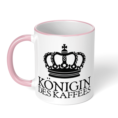 CupHaven® Sprüche Tasse - Königin des Kaffees - Geschenk mit coolen, lustigen und schönen Sprüchen