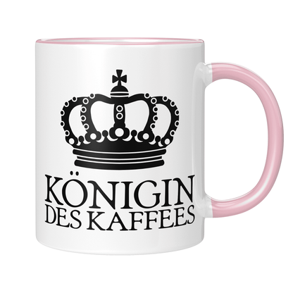 CupHaven® Sprüche Tasse - Königin des Kaffees - Geschenk mit coolen, lustigen und schönen Sprüchen