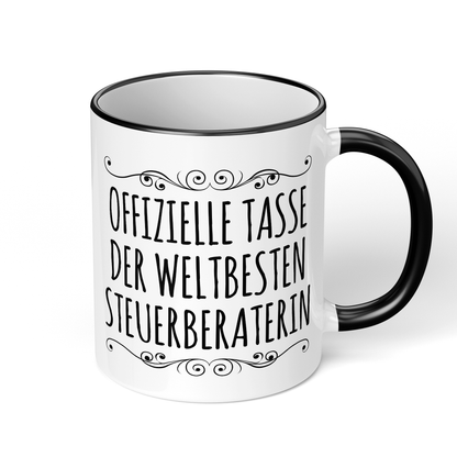 CupHaven® Steuerberater Tasse - Weltbeste Steuerberaterin - Geschenk für Steuerberater und Steuerberaterinnen
