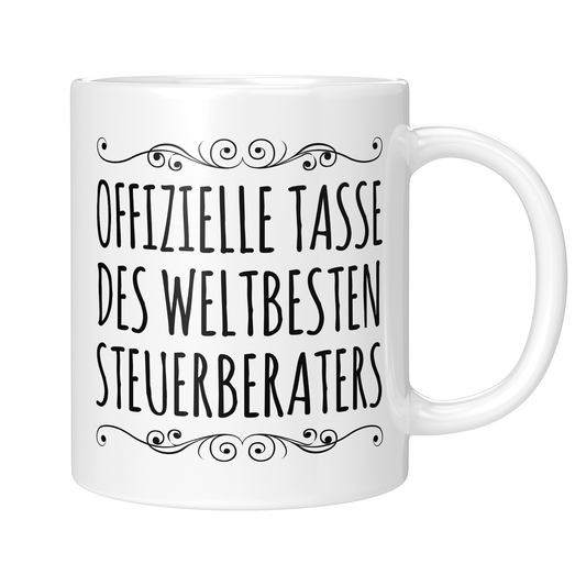 CupHaven® Steuerberater Tasse - Weltbester Steuerberater - Geschenk für Steuerberater und Steuerberaterinnen