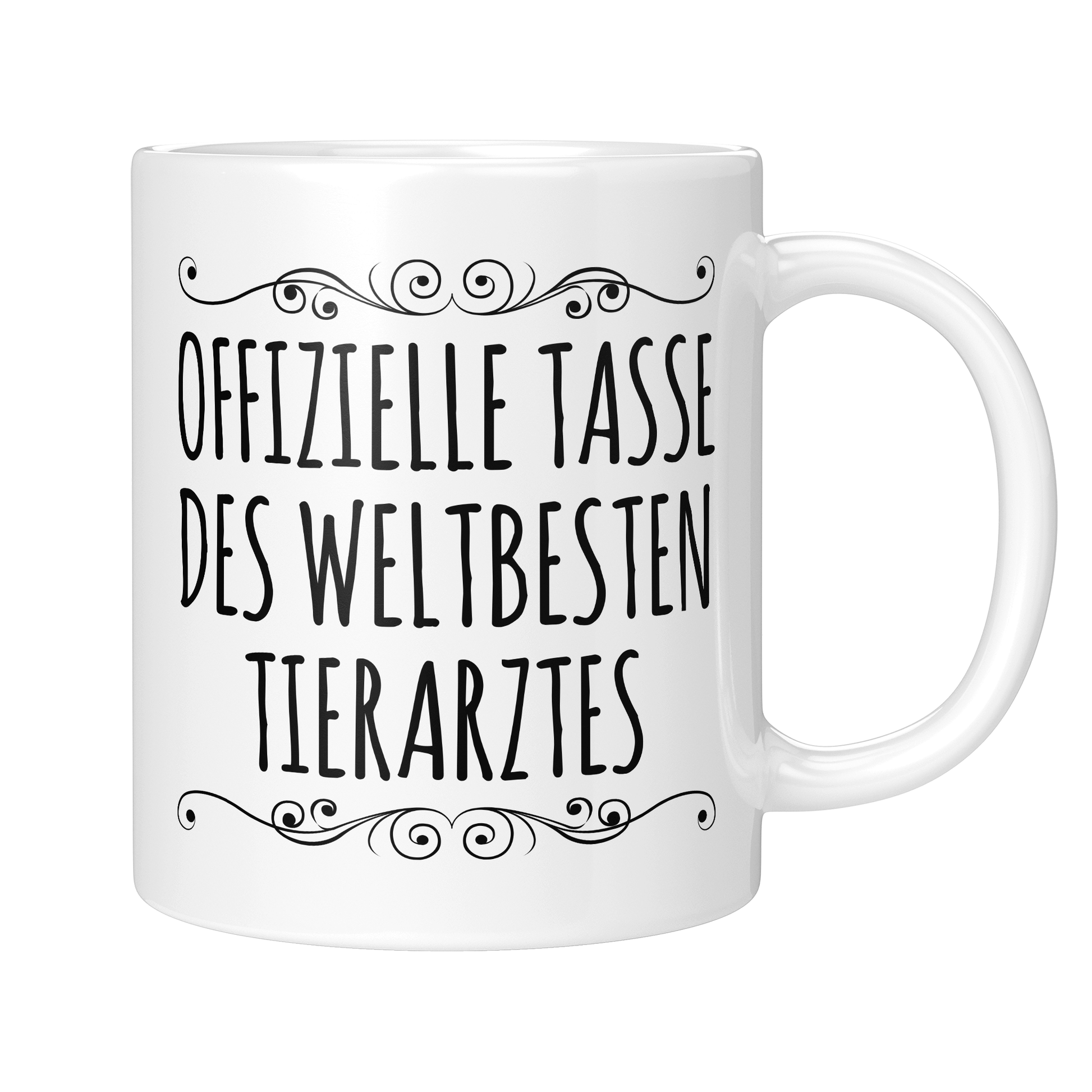 CupHaven® Tierarzt Tasse - Weltbester Tierarzt - Geschenk für Tierärzte und Tierärztinnen