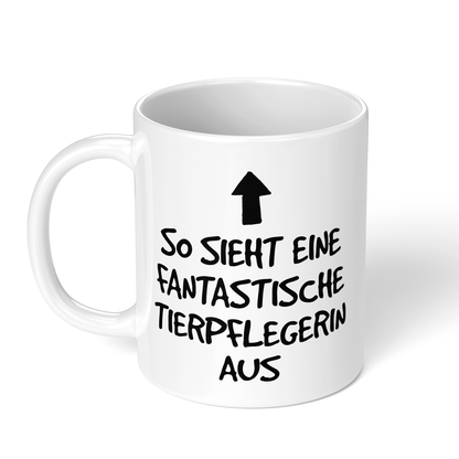 CupHaven® Tierpfleger Tasse - Fantastische Tierpflegerin - Geschenk für Tierpfleger und Tierpflegerinnen
