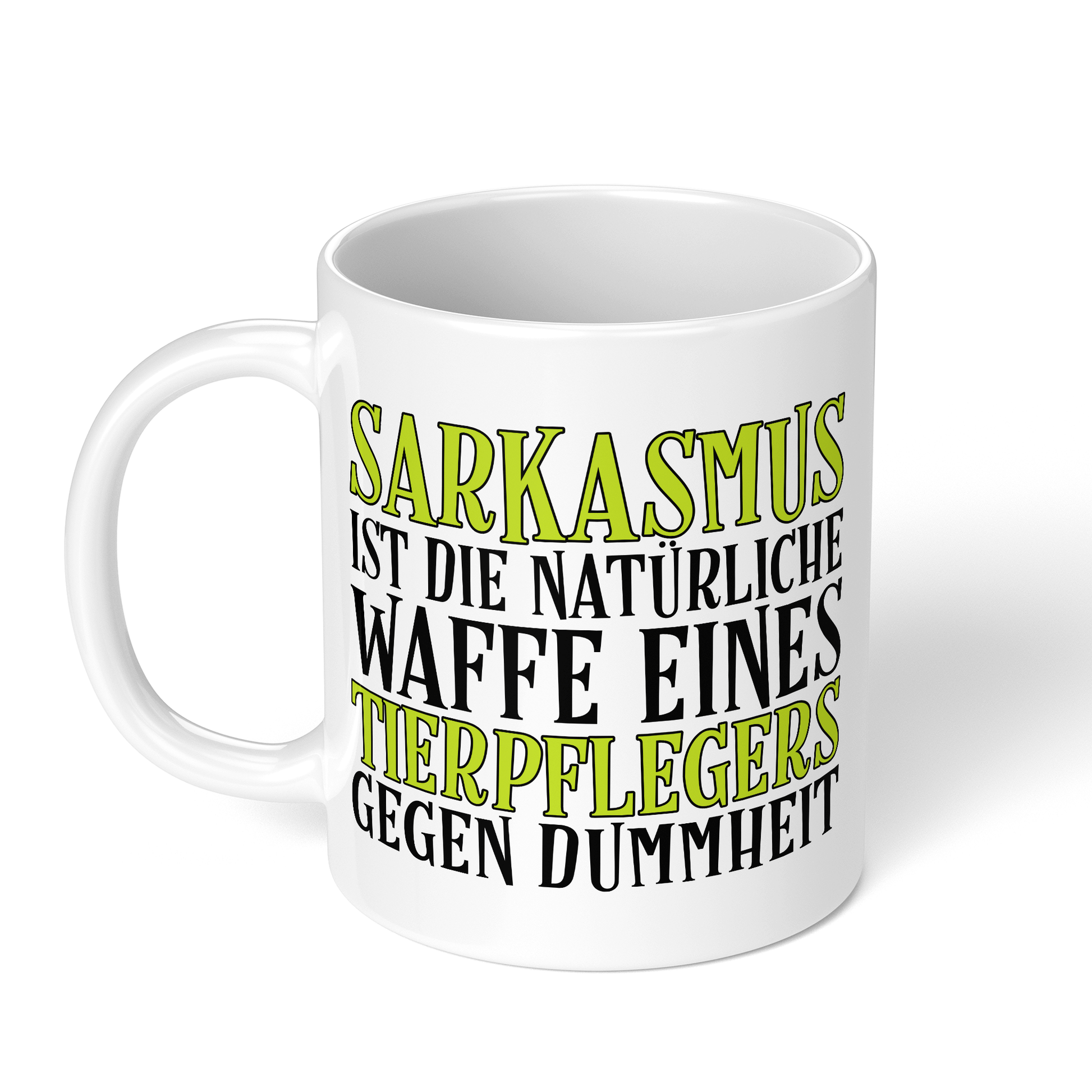 CupHaven® Tierpfleger Tasse - Sarkasmus eines Tierpflegers - Geschenk für Tierpfleger und Tierpflegerinnen