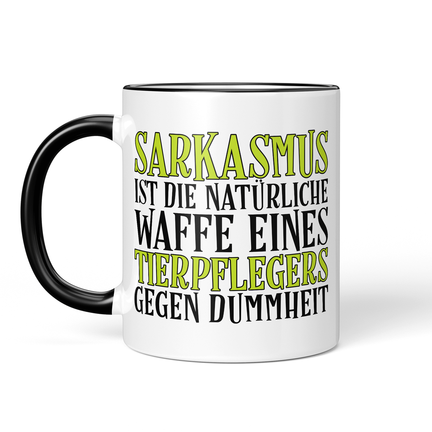 CupHaven® Tierpfleger Tasse - Sarkasmus eines Tierpflegers - Geschenk für Tierpfleger und Tierpflegerinnen
