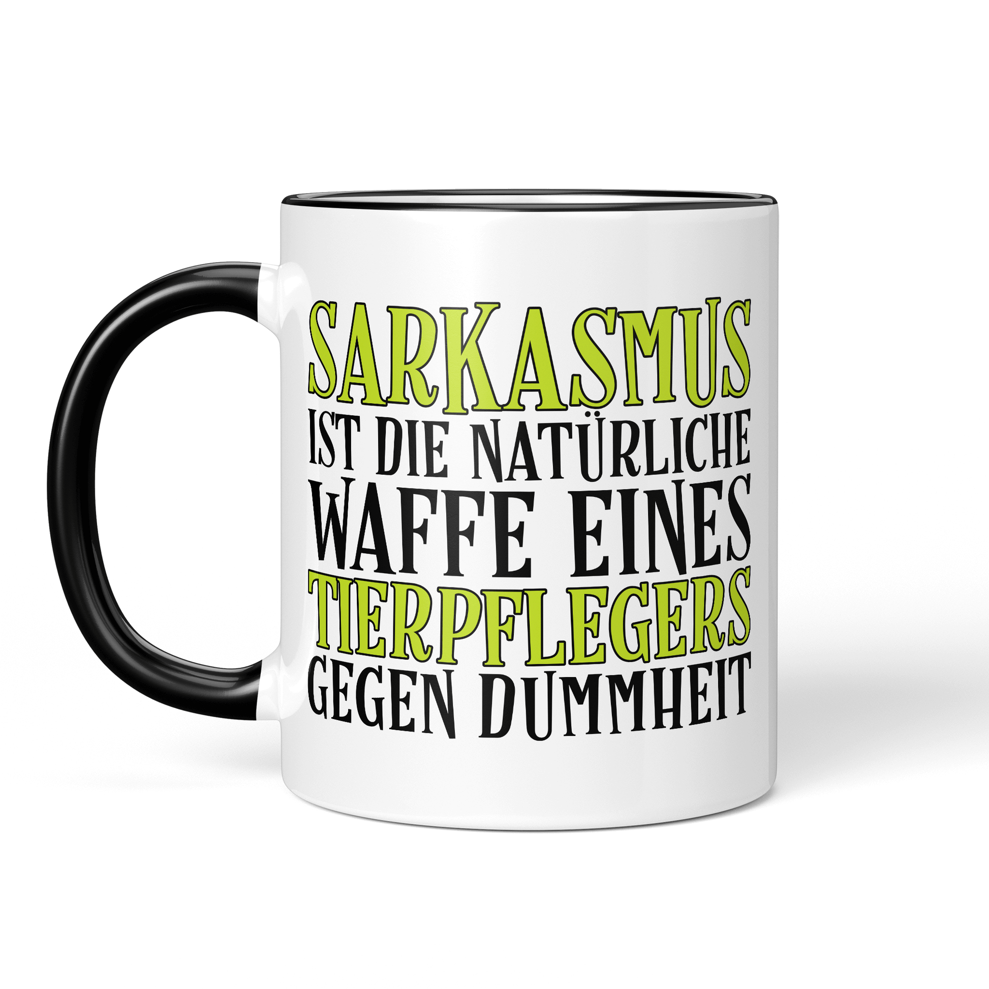 CupHaven® Tierpfleger Tasse - Sarkasmus eines Tierpflegers - Geschenk für Tierpfleger und Tierpflegerinnen