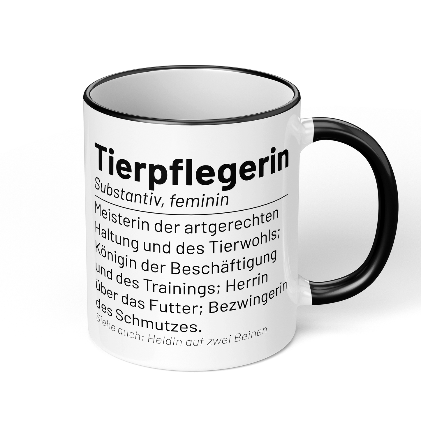 CupHaven® Tierpfleger Tasse - Wörterbuch "Tierpflegerin" - Geschenk für Tierpfleger und Tierpflegerinnen