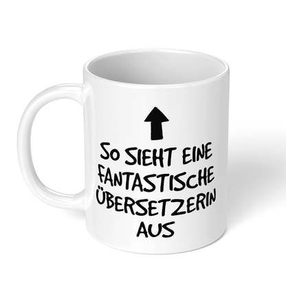 CupHaven® Übersetzer Tasse - Fantastische Übersetzerin - Geschenk für Übersetzer und Übersetzerinnen