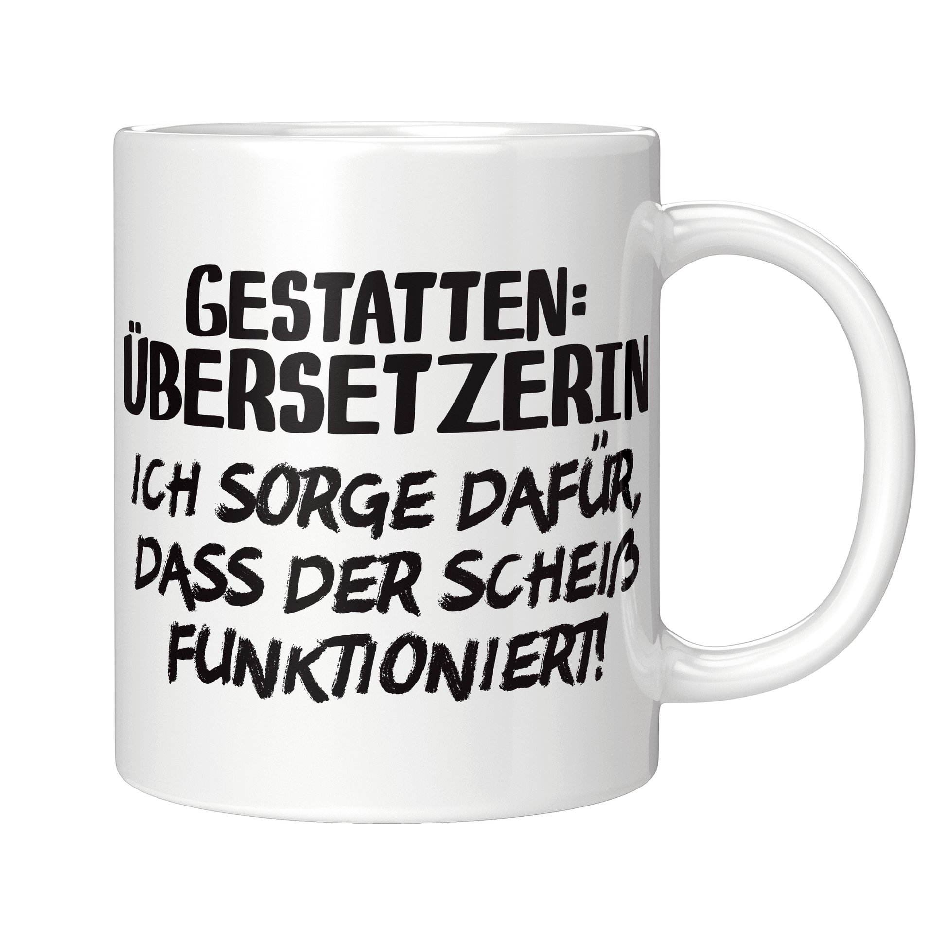 Übersetzer Tasse - Gestatten: Übersetzerin (Übersetzung, Geschenk)