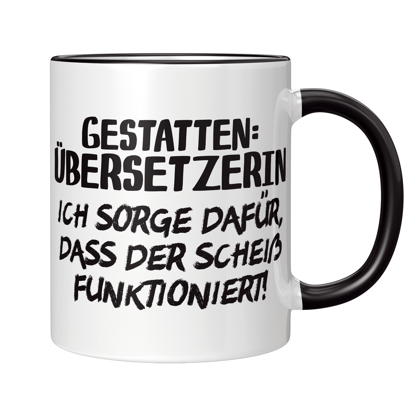 Übersetzer Tasse - Gestatten: Übersetzerin (Übersetzung, Geschenk)
