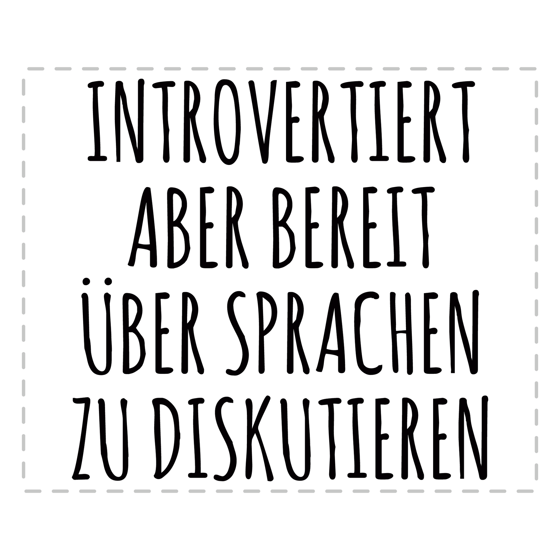 Übersetzer Tasse - Introvertierter Übersetzer (Übersetzerin, Geschenk)