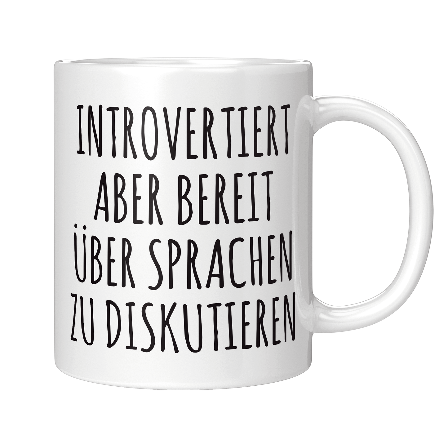 Übersetzer Tasse - Introvertierter Übersetzer (Übersetzerin, Geschenk)