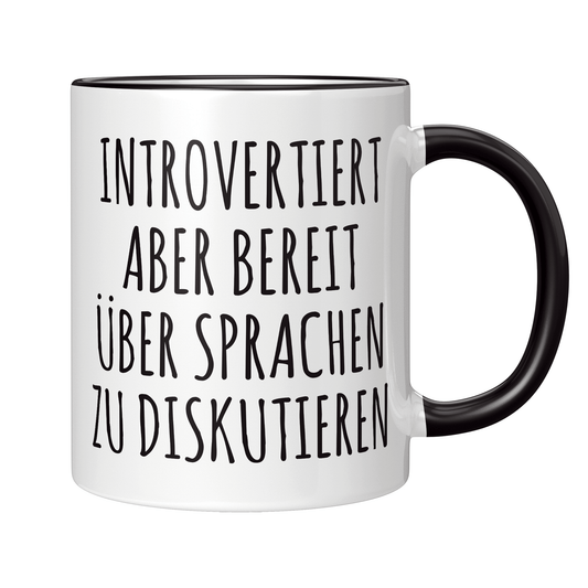 Übersetzer Tasse - Introvertierter Übersetzer (Übersetzerin, Geschenk)