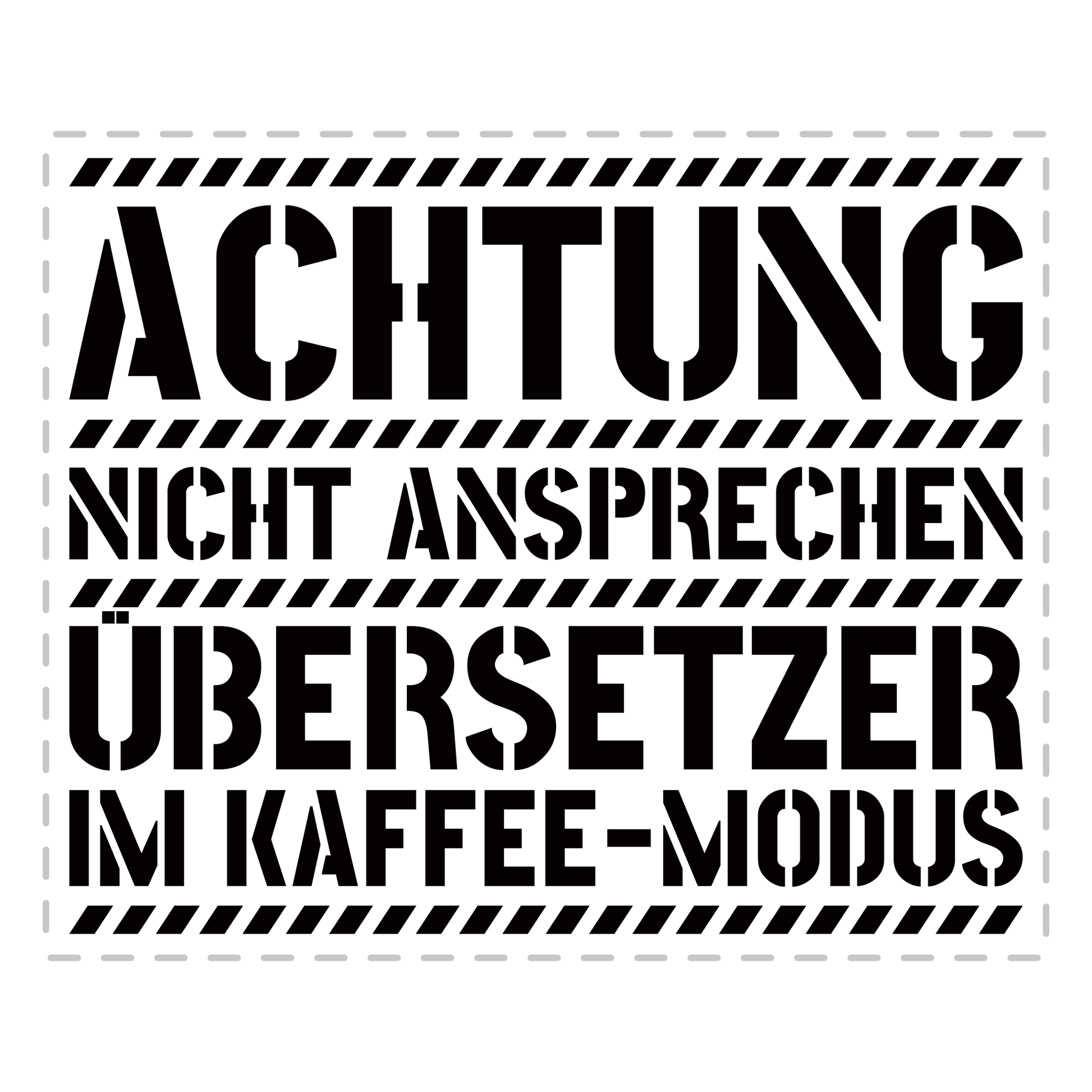 Übersetzer Tasse - Übersetzer im Kaffee-Modus (Übersetzerin, Geschenk)
