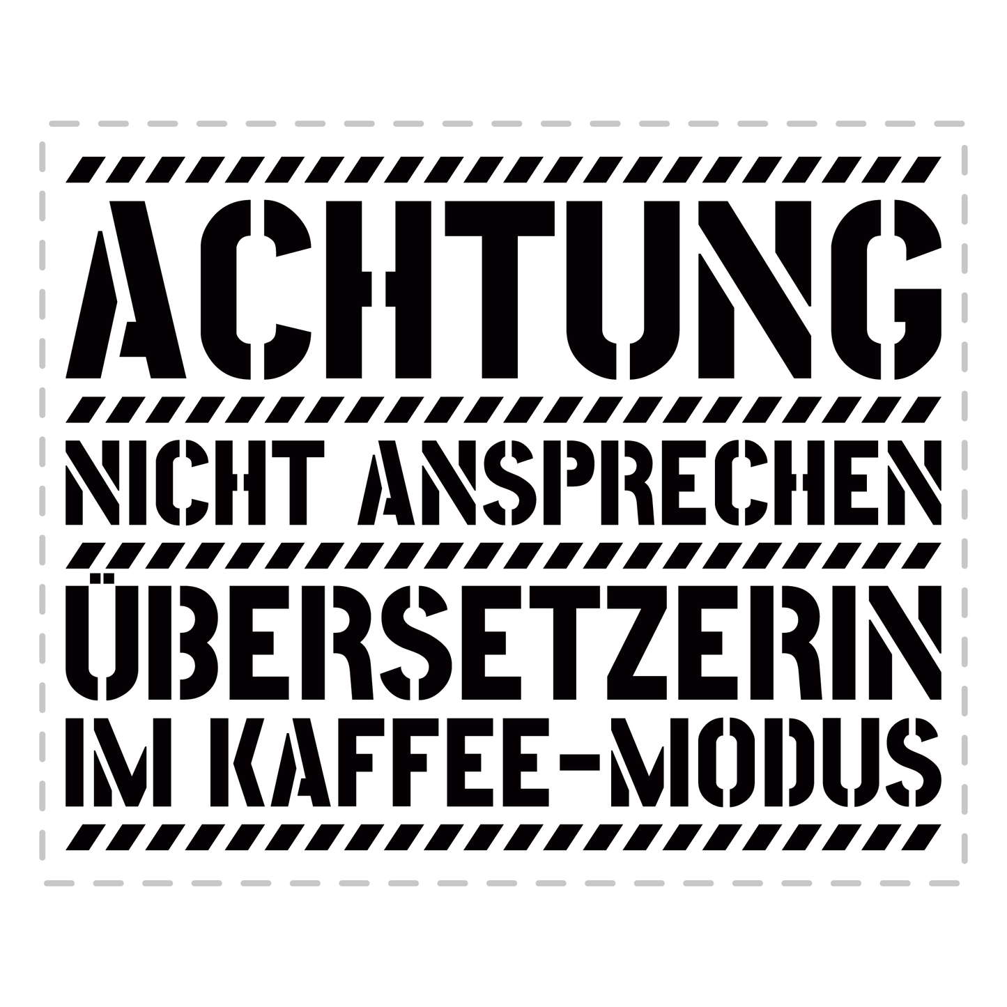 Übersetzer Tasse - Übersetzerin im Kaffee-Modus (Geschenk)