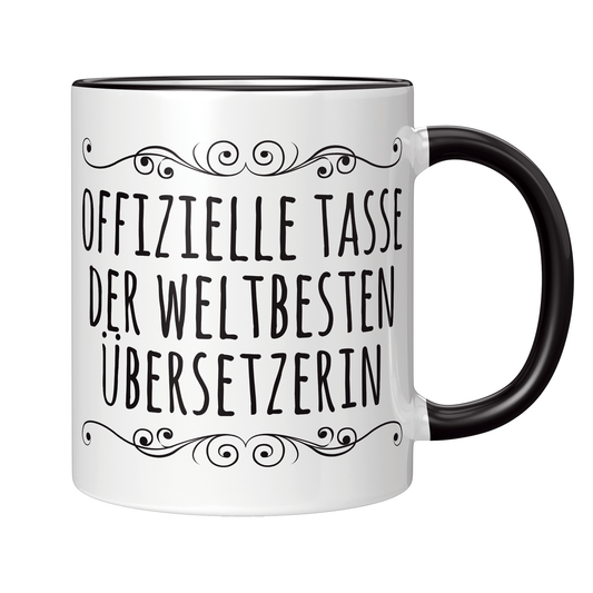 Übersetzer Tasse - Weltbeste Übersetzerin (Übersetzung, Geschenk)