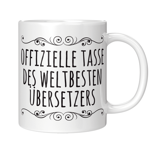 Übersetzer Tasse - Weltbester Übersetzer (Übersetzerin, Geschenk)
