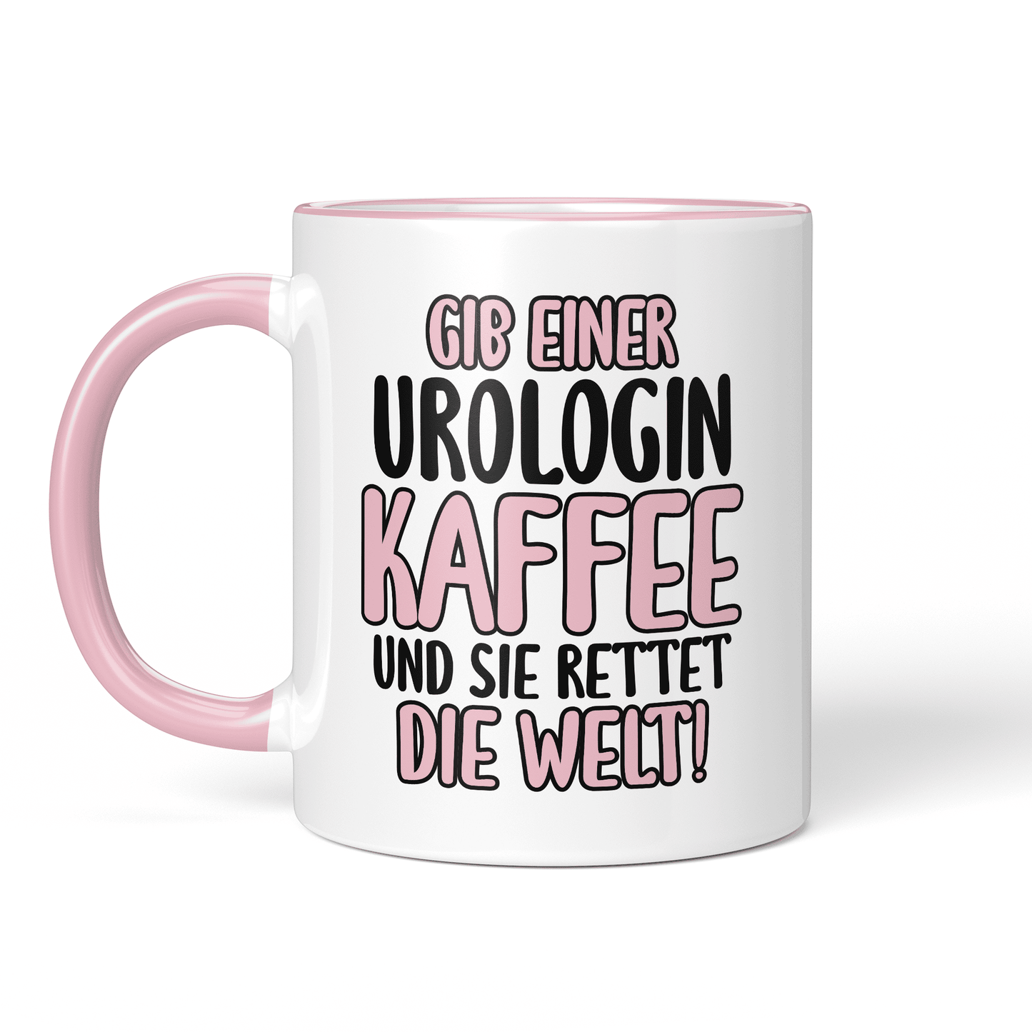 CupHaven® Urologie Tasse - Gib einer Urologin Kaffee und sie rettet die Welt! - Geschenk für Urologen und Urologinnen