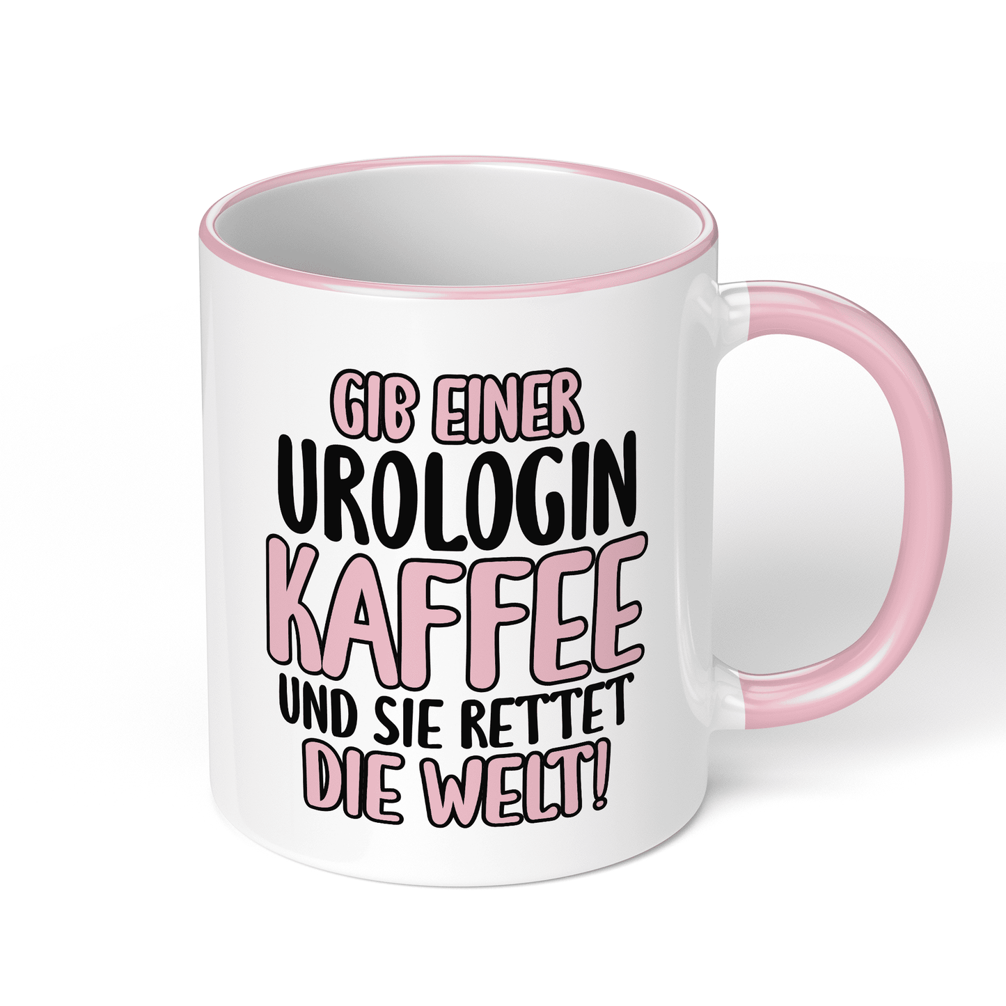 CupHaven® Urologie Tasse - Gib einer Urologin Kaffee und sie rettet die Welt! - Geschenk für Urologen und Urologinnen