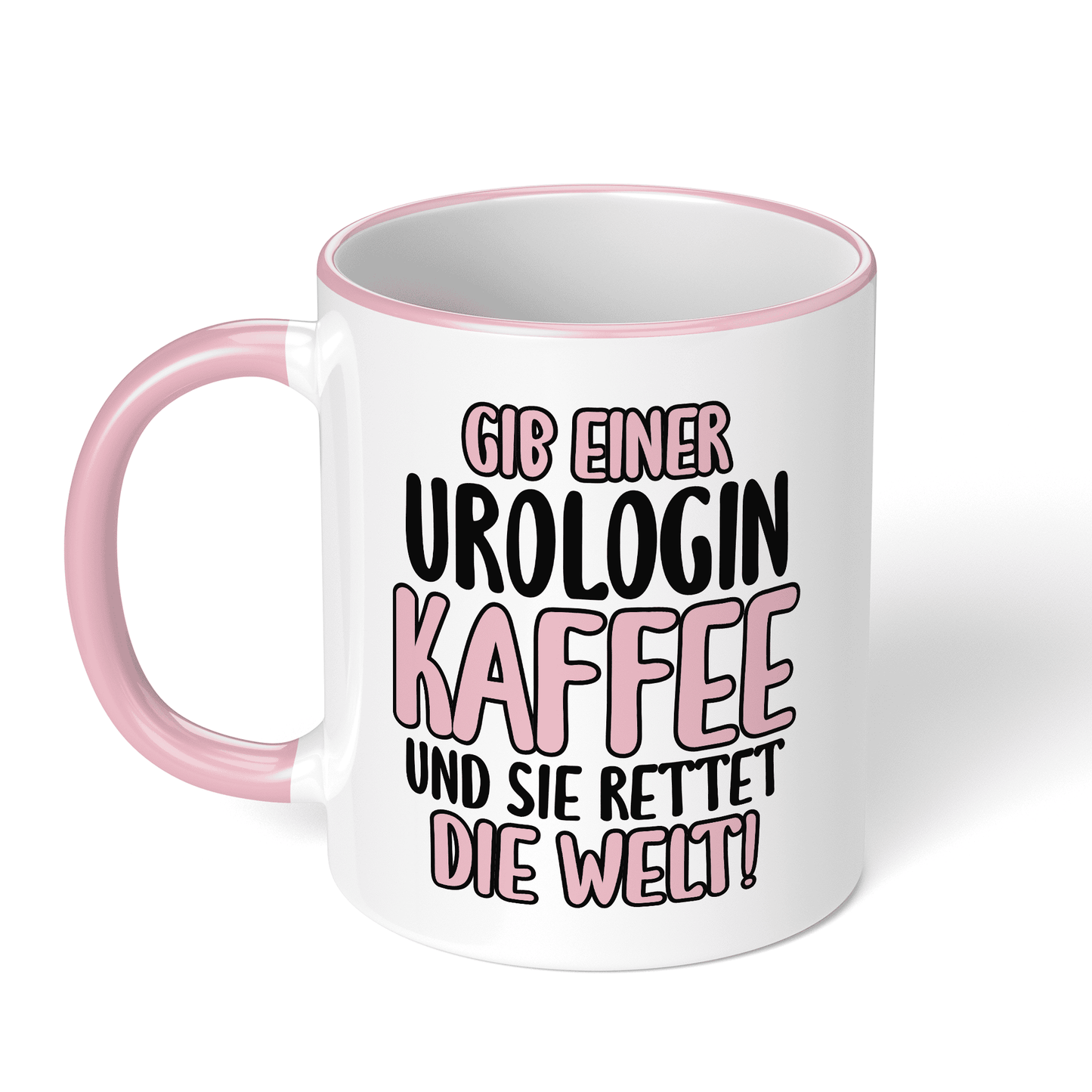 CupHaven® Urologie Tasse - Gib einer Urologin Kaffee und sie rettet die Welt! - Geschenk für Urologen und Urologinnen