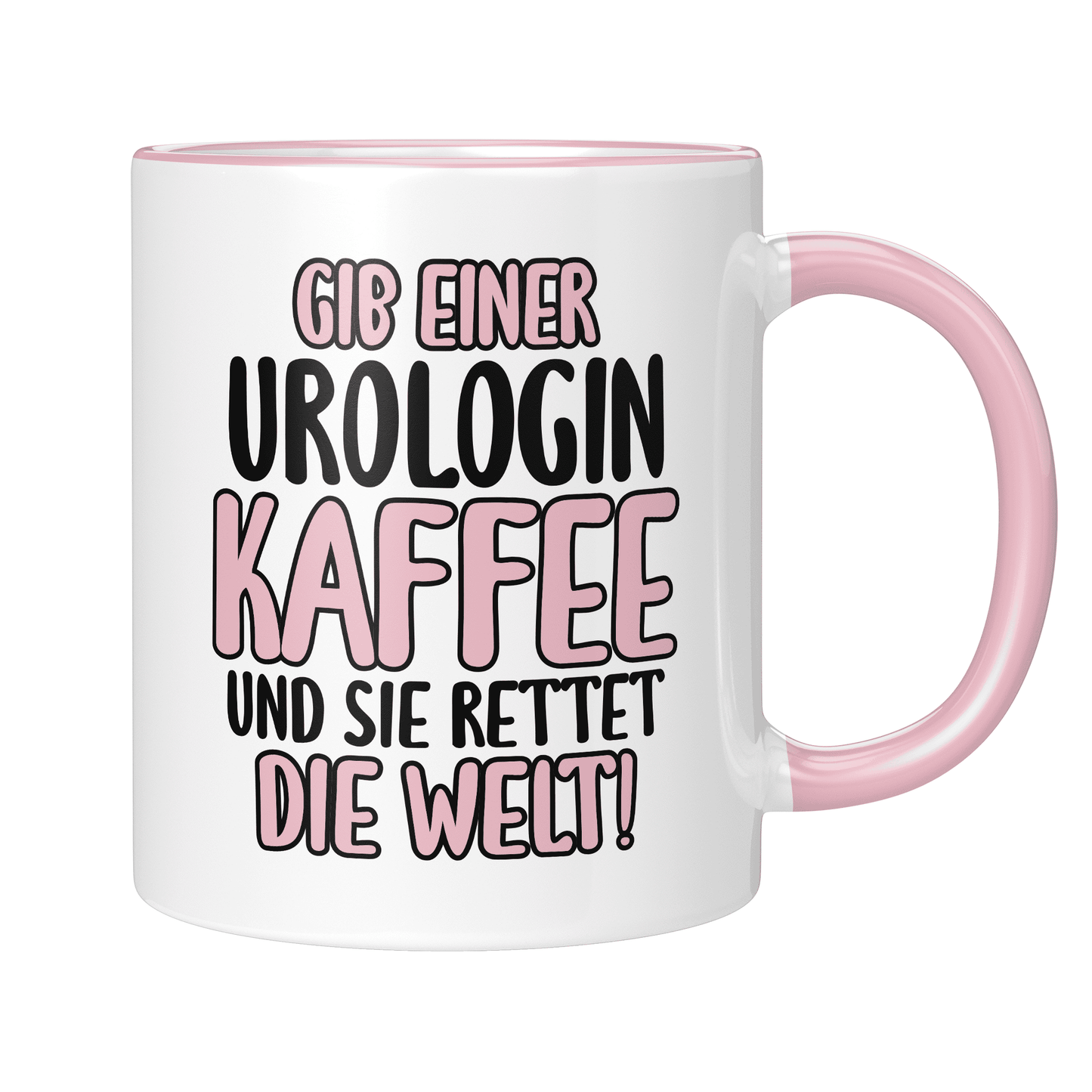 CupHaven® Urologie Tasse - Gib einer Urologin Kaffee und sie rettet die Welt! - Geschenk für Urologen und Urologinnen