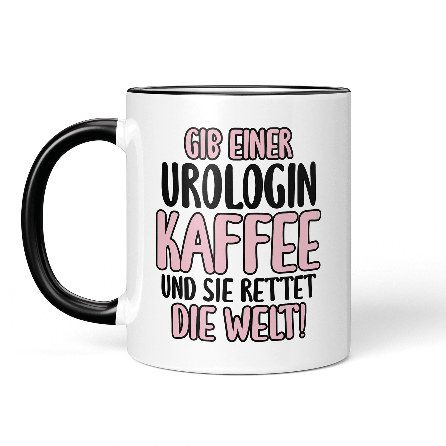 CupHaven® Urologie Tasse - Gib einer Urologin Kaffee und sie rettet die Welt! - Geschenk für Urologen und Urologinnen