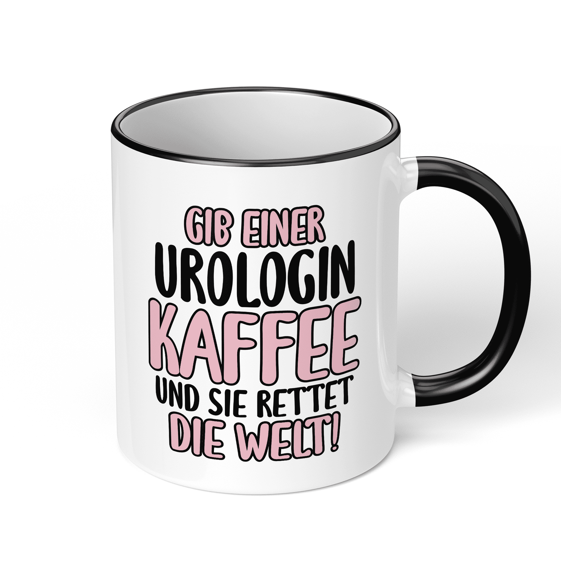 CupHaven® Urologie Tasse - Gib einer Urologin Kaffee und sie rettet die Welt! - Geschenk für Urologen und Urologinnen