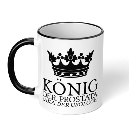 CupHaven® Urologie Tasse - König der Prostata (aka der Urologe) - Geschenk für Urologen und Urologinnen