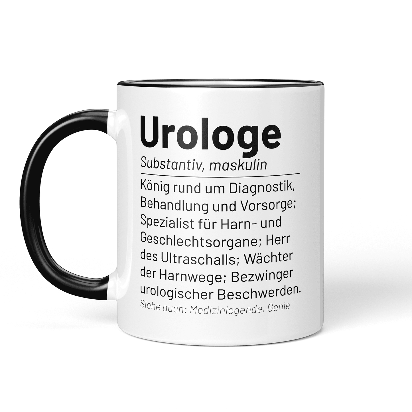 CupHaven® Urologie Tasse - Wörterbuch "Urologe" - Geschenk für Urologen und Urologinnen